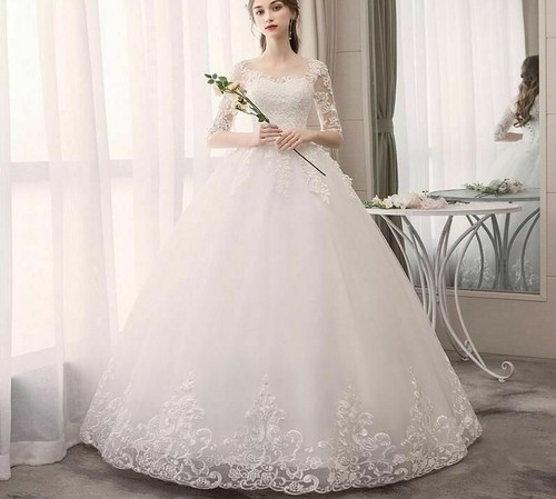 Ball Gown Bridal Wedding Dress Half 