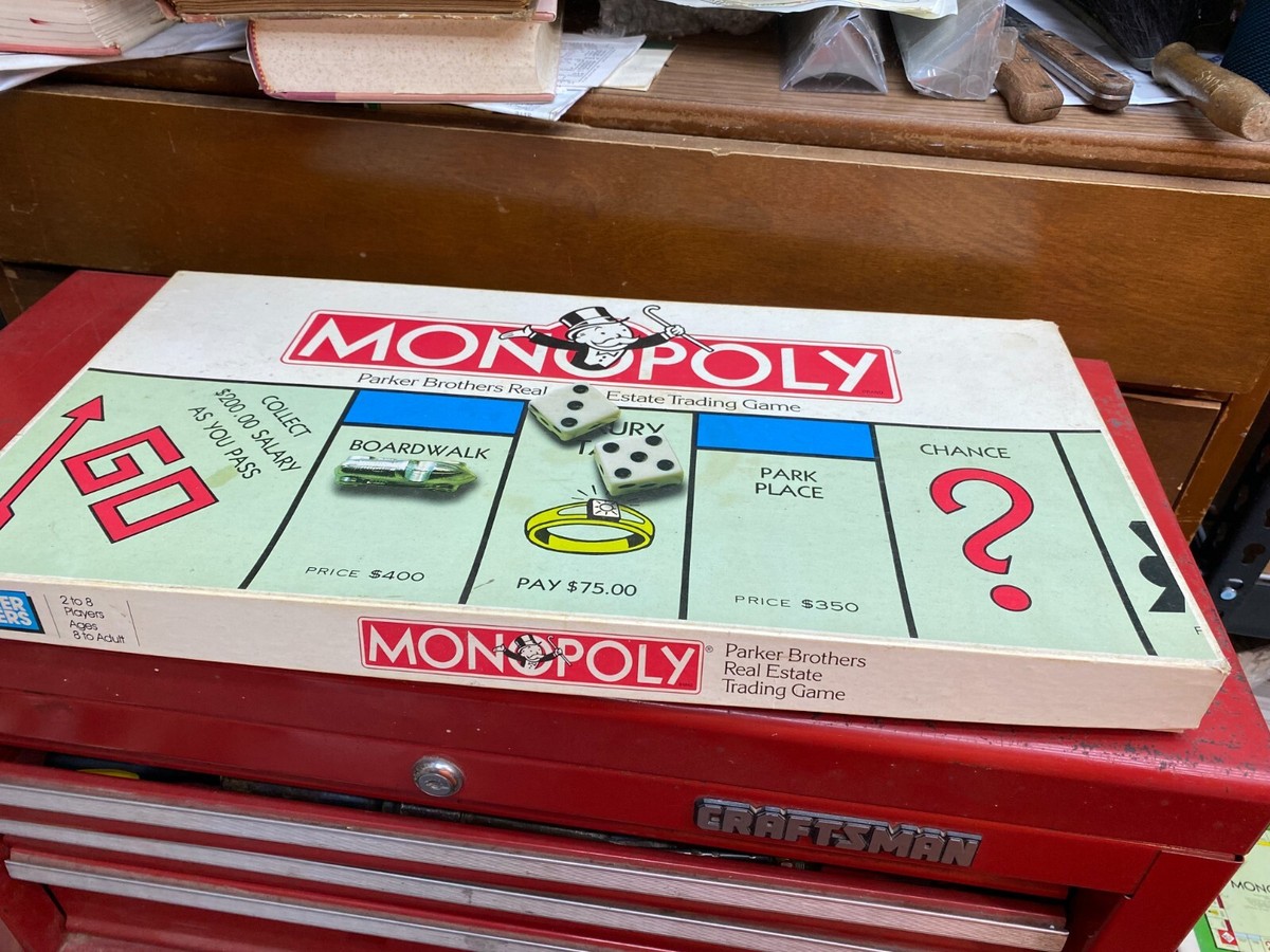 Complete Vintage 1995 Monopoly Board Game, Parker Bros. | eBay