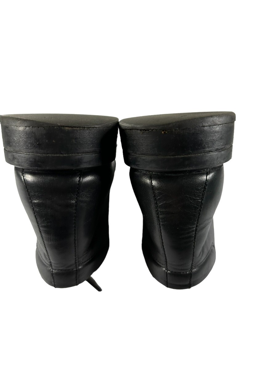 Kenneth Cole New York Mens Size 10M Black Leather Vintage  display picture 2