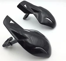 Universal Motorcycle ATV Bike 22mm 7/8" Handlebar Hand Guard Protector Black