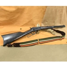 2 Inch Wide Cotton Leather Rifle Carry Gun Sling Straps Shotgun Shoulder Belt