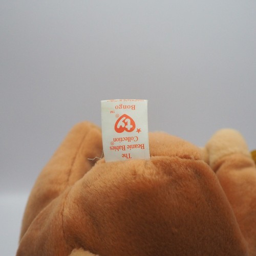 Ty Beanie Baby TY Bongo C0912C Plush Monkey 8" Plush Stuffed Toy Doll - Afbeelding 8 van 9