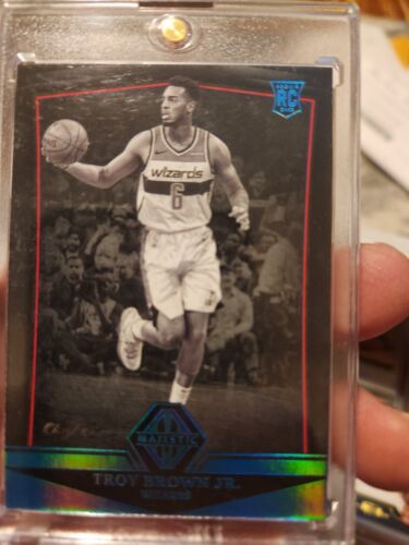2018-19 Troy Brown Jr Chonicles Majestic Rc 1/1 - Picture 1 of 2