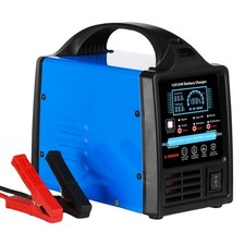 NEW 12V 24V Car Battery Charger Heavy Duty, 0-15A Automatic Battery Maintainer
