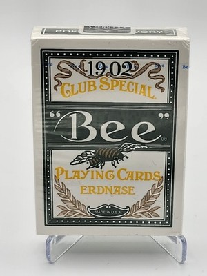 Bee Erdnase 1902 Green Acorn Back Playing Cards - Sealed
