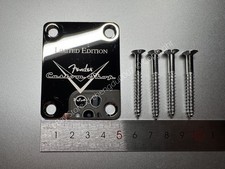 1 Sets For Fender LIMITED EDITION Custom Shop Neck Joint Reinforced Plate Chrome