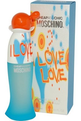 Moschino I Love Love Eau de Toilette Spray 50 ml Damenduft Blumenduft