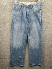 Vintage Ecko Unltd Jeans Mens 32 x 30 Baggy Y2K Embroidered Pocket Wide Leg