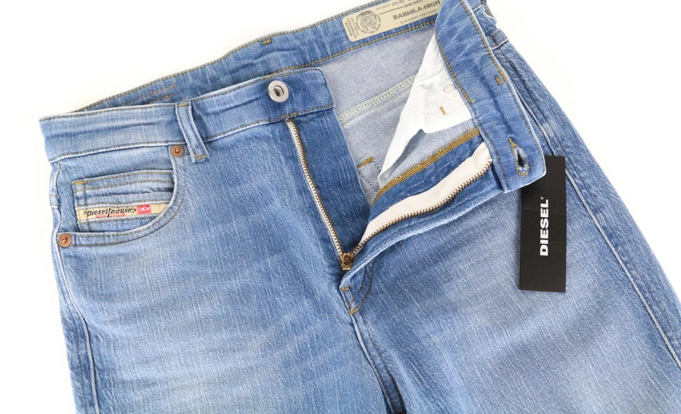 DIESEL Babhila-High 081AF WOMEN Jeans W27/L32 Slim Skinny 5-Pocket Stretch - Image 4 of 4