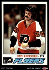 1977 Topps #26 Orest Kindrachuk Flyers 6 - EX/MT