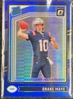 2024 Panini Donruss Optic Drake Maye Rated Rookie Blue #229 Patriots