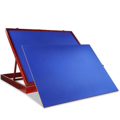 Jigitz 1500 Piece Jigsaw Puzzle Board Easel - Fold and Tilt Adjustable Felt P...