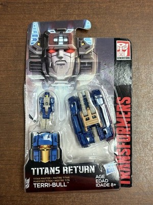 Transformers Generations Titans Return TERRI-BULL Headmaster Action Figure MOSC