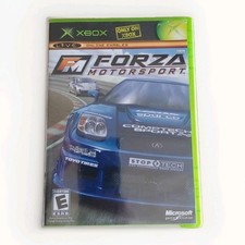 Forza Motorsport Original Microsoft Xbox Car Racing 2005 Game And Box Only