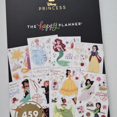 The Happy Planner Disney Princess Stickerbögen-Set, mehrfarbig, 459 Sticker