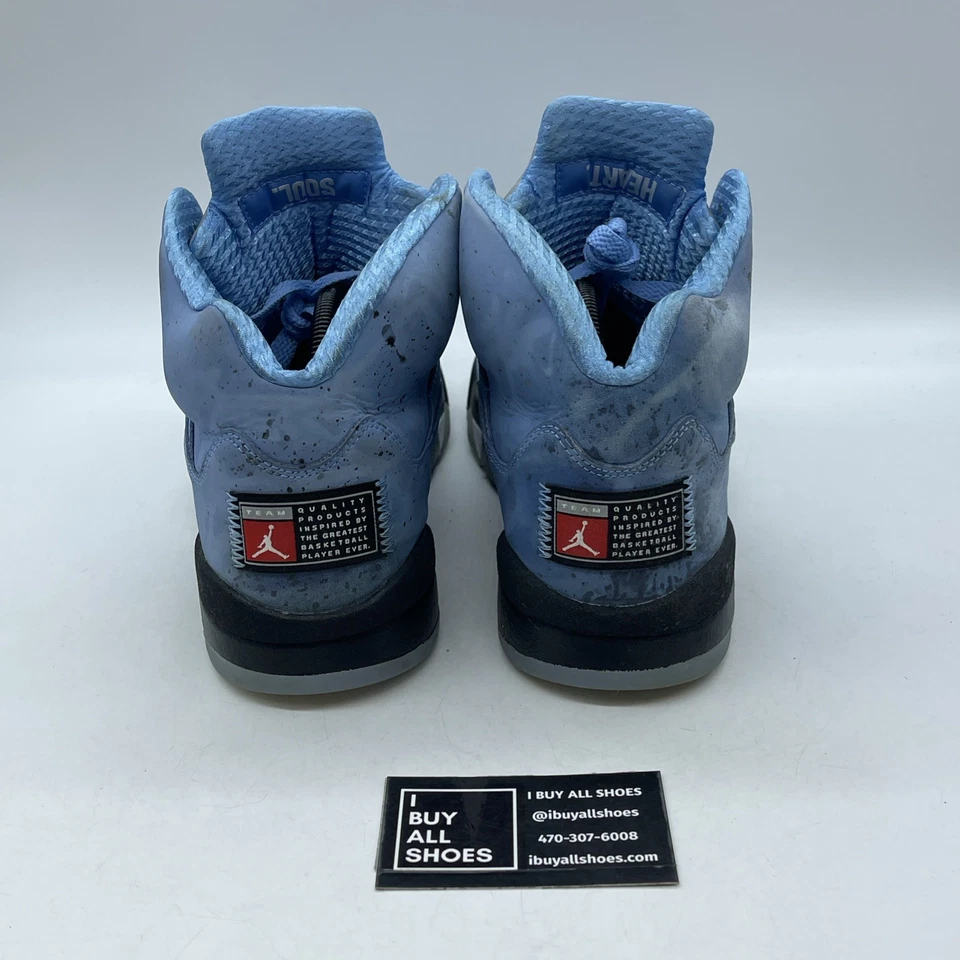 Size 11 - Air Jordan 5 Retro SE Mid UNC (DV1310-401) - Image 3 of 4