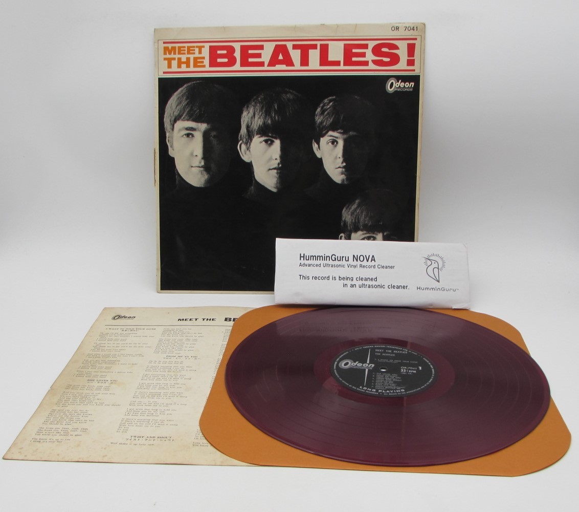 The Beatles Meet The Beatles! Long Playing Japan Red Vinyl LP OR7041 S2229