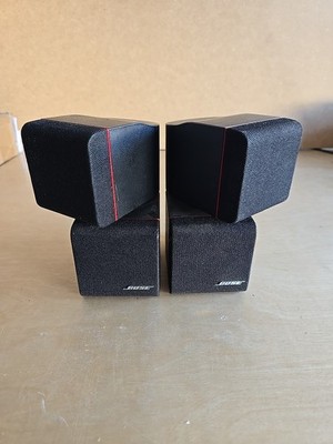 Bose Double Dual Cube Speaker Pair Arrays Direct Reflecting Acoustimass Surround
