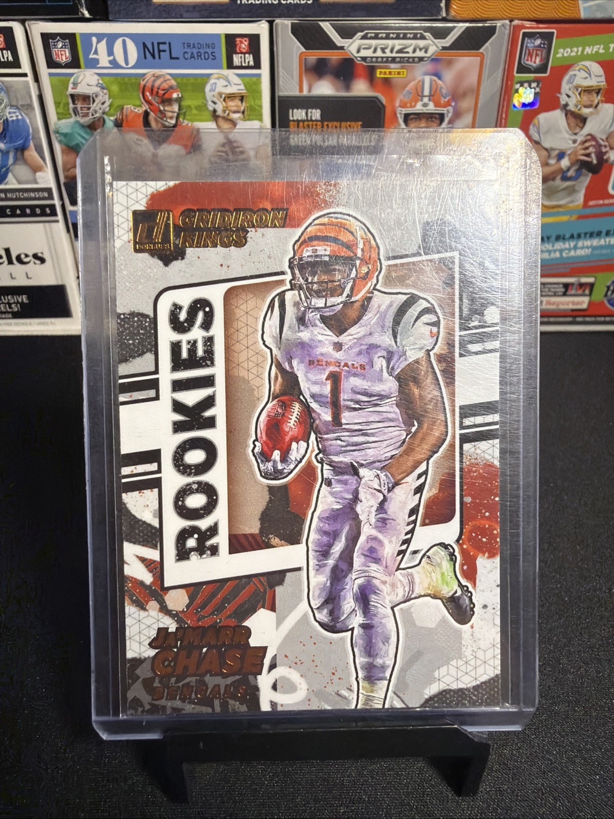 2021 Panini Donruss - Rookie Gridiron Kings Ja'Marr Chase #RGK-JMC (RC)