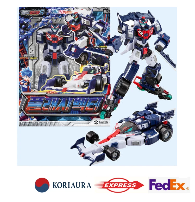 Metal Cardbot S FLASHVECTOR Race Car Transformer Robot Toy 2025
