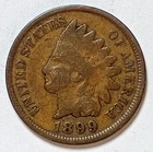 Indian Head Penny Lot of "1"VERY NICE 1899 GOOD OR BETTER° $ FREE SHIPPING $#C70