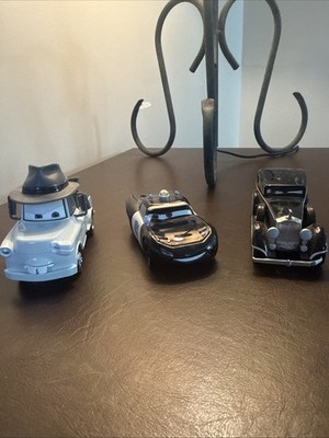 Cars Disney Store MATER PRIVATE EYE SET (3 PACK) VVHTF