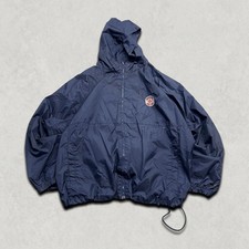 Boston Red Sox Puma Windbreaker Mens XL MLB Full Zip Hiking Jacket, Navy