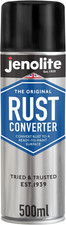 JENOLITE Rust Converter Spray | 500Ml | Fast-Acting Epoxy Based Rust Treatment &