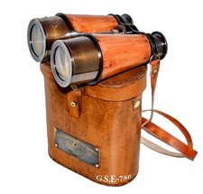 Monocular Vintage Gift Telescope Leather Nautical Brass Binoculars Antique gifts