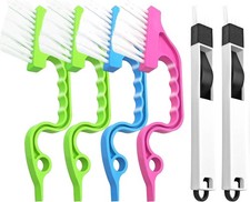 Nylon Bristle Cleaning Brush Set - Perfect for Hard-to- Areas in Your Home