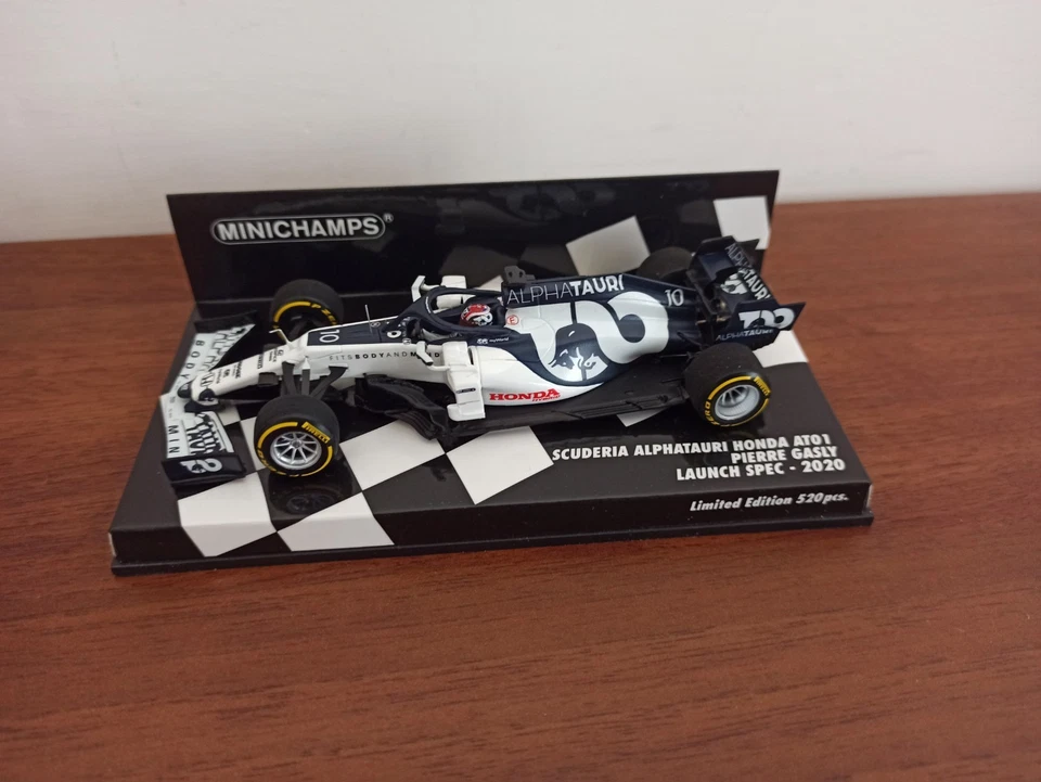 F1 MINICHAMPS 1:43 SCUDERIA ALPHATAURI HONDA AT01 P. GASLY LANCIO SPEC 2020 - Immagine 2 di 4