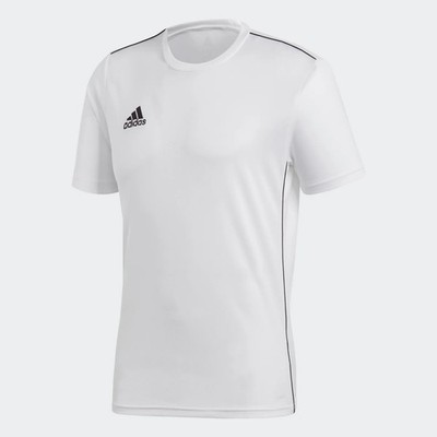 Adidas Men's Core 18 (White) Aeroready Training T-Shirt Jersey CV3453
