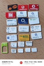 22 Alte SIM Karten - Simkarten Konvolut