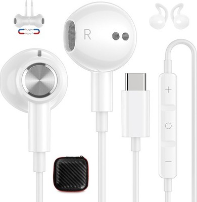ACAGET USB C Kopfhörer für Redmi Note 15 Pro+ für Google Pixel 10 9a 8 Pro | Ma