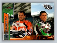 2003 Press Pass Trackside #74 Tony Stewart / Bobby Labonte TM Joe Gibbs Racing