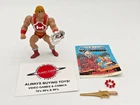 1985 Thunder Punch He-Man w/ Comic Complete Vintage MOTU Figure