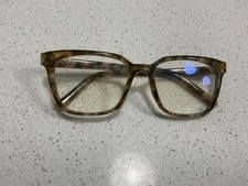 DIFF Eyewear Blue Light Blocking Glasses mod. Finn SE-BB129 Square Tortoise
