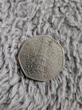 kew gardens 50p genuine 2009 circulated coin - Available on eBay