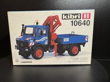 kibri 10640 Bausatz MB UNIMOG mit Ladekran H0 1:87