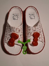 CROCS Hello Kitty Stomp Platform Slide Sandal New Size 9 Women s