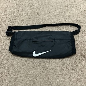 Nike Pro Hyperwarm Swoosh Logo Adult Black Hand Warmer Belted w/Pocket Thermal