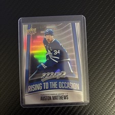2025-26 Upper Deck MVP Rising to the Occasion #RO-19 Auston Matthews Maple Leafs