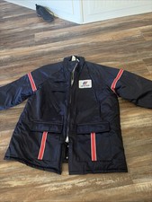 Vintage United Airlines Jacket Unitog Size 52 Work Wear Coat Blue Insulated