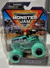 GRAVE DIGGER Series 38 OVER CHARGED. Spin Master Monster Jam Truck 1/64 NEW