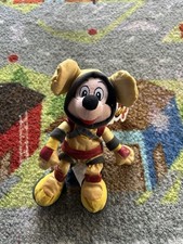 Vintage Mickey Mouse Space Beanbag Toy.-Disney Mouseketoys -Good Condition w/Tag