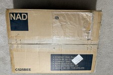 NAD C525BEE CD Player Black w/ Remote, Original Packaging Never Used