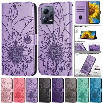Leder Flip Case Geldbörsenhülle für Redmi 13C 14C Note15 14 13 12 Pro Plus 11 10