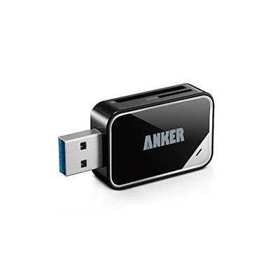 Anker USB 3.0 SD / TF card reader SD-XC SD MMC RS-MMC SD-HC MicroSD MiniSD