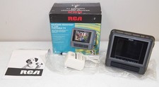 Mint Works Vtg RCA 4" Weather Resistant LCD COLOR PORTABLE TV /Model 16-3055