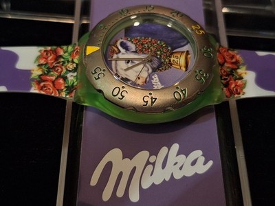 Armbanduhr Milka Sammleruhr 25 Jahre Herren/Damen neu in Orginalverpackung Top!!